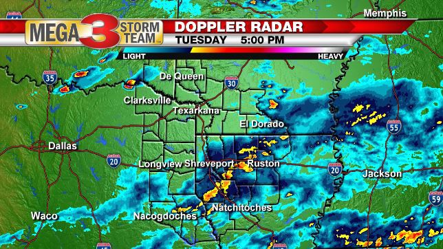 Big Rains Across The ArkLaTex Today | StormTeam 3 Weather | Ktbs.com