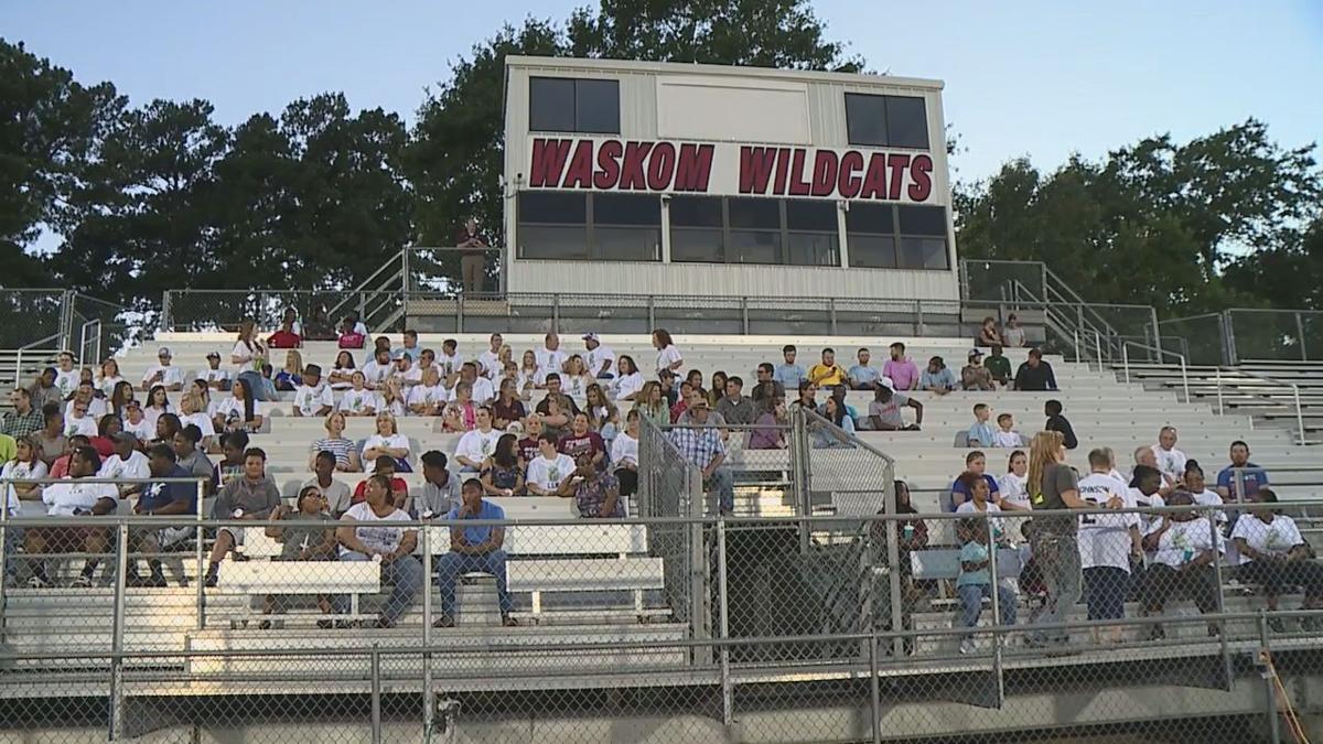 Former Waskom ISD student slain last month honored at candlelight vigil Former Waskom ISD student slain last month honored at candlelight vigil
