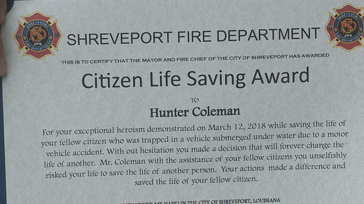 Heroes who saved family in duck pond honored in front of ...