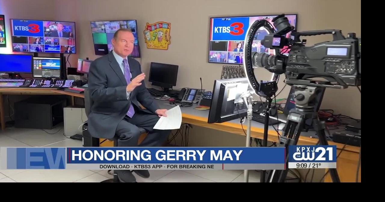 Longtime KTBS 3 Anchor Gerry May retires after decades in the ArkLaTex