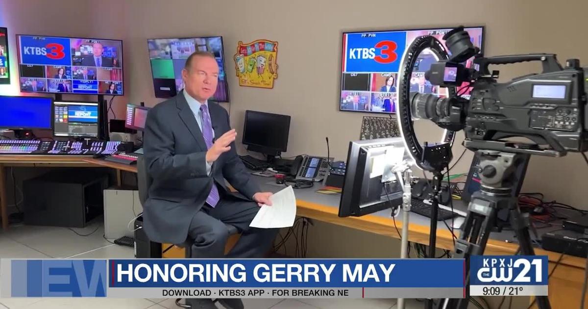 Longtime KTBS 3 Anchor Gerry May retires after decades in the ArkLaTex