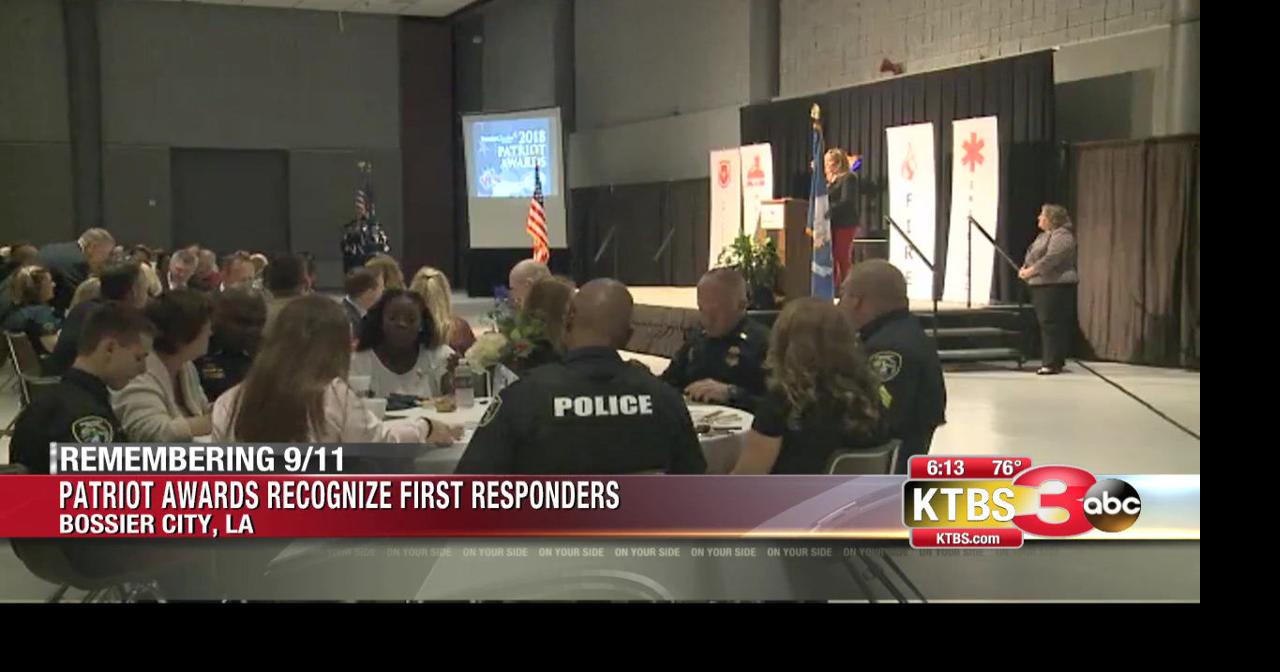 Local first responders honored at Patriot Awards | News | ktbs.com