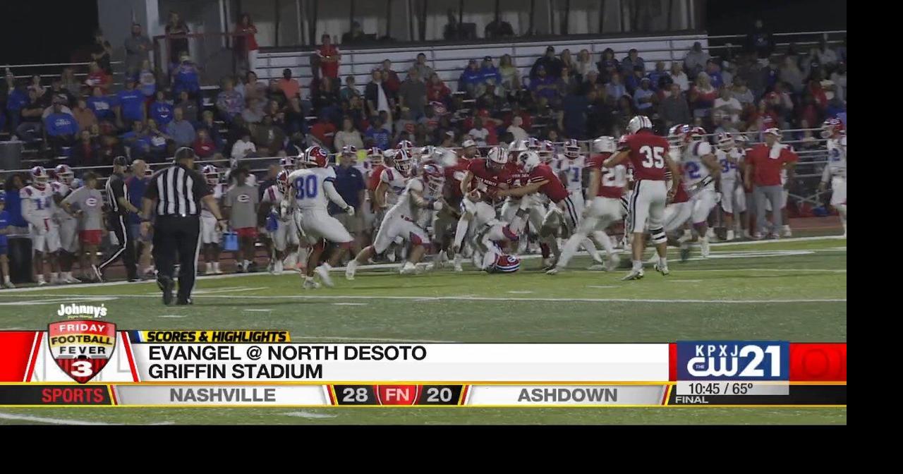 Evangel @ North DeSoto | Friday Football Fever Highlights | ktbs.com
