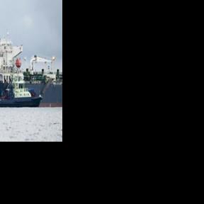 The captain and two senior officers of the Cook Islands-registered oil tanker Eagle S were accused of dragging the anchor on the seabed, damaging five undersea cables