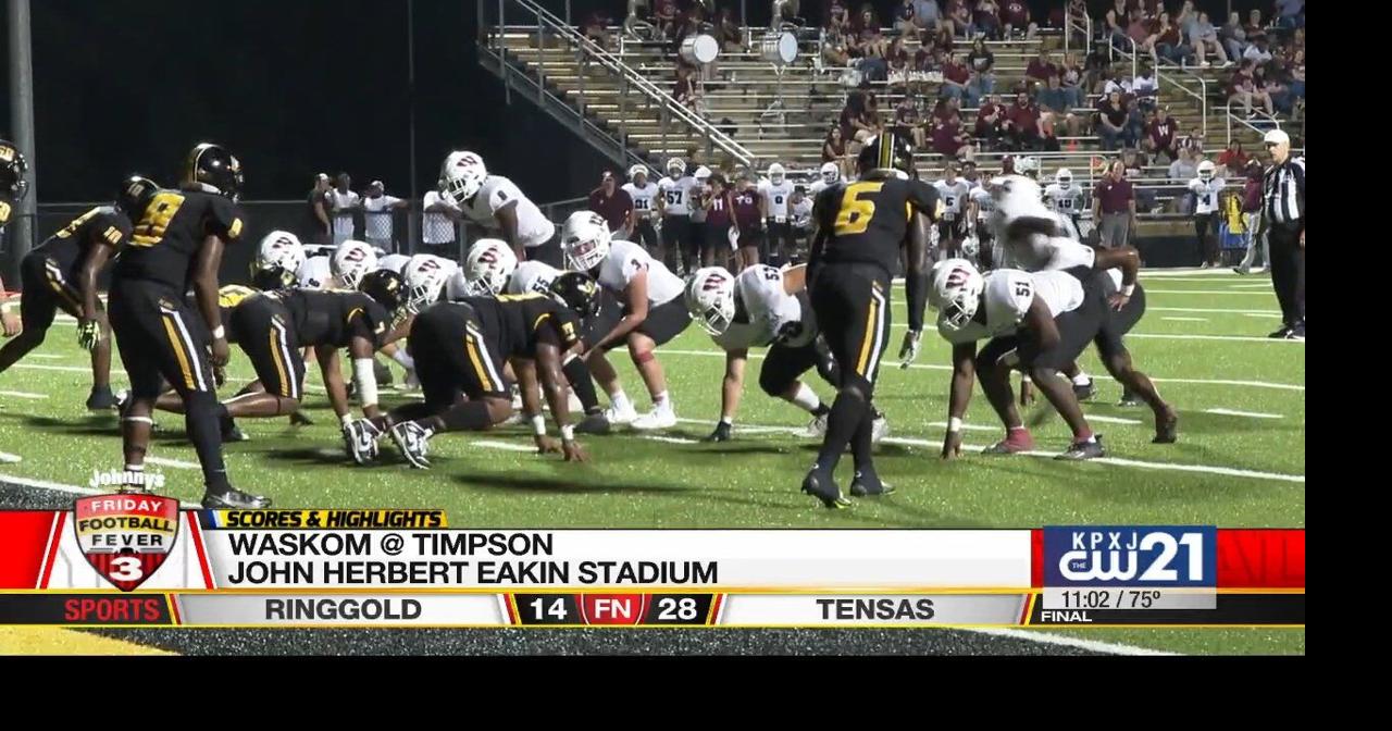 Waskom Timpson Friday Football Fever Highlights