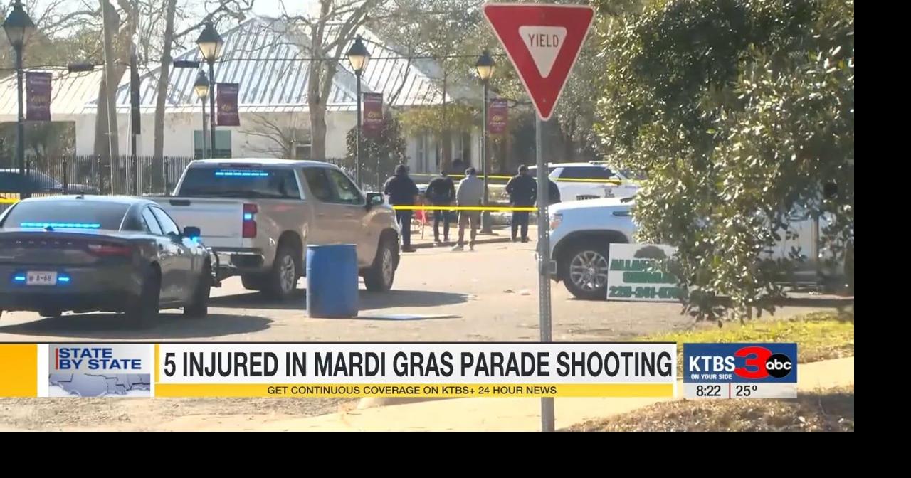 5 people, including 1 child, injured in Mardi Gras parade shooting in ...
