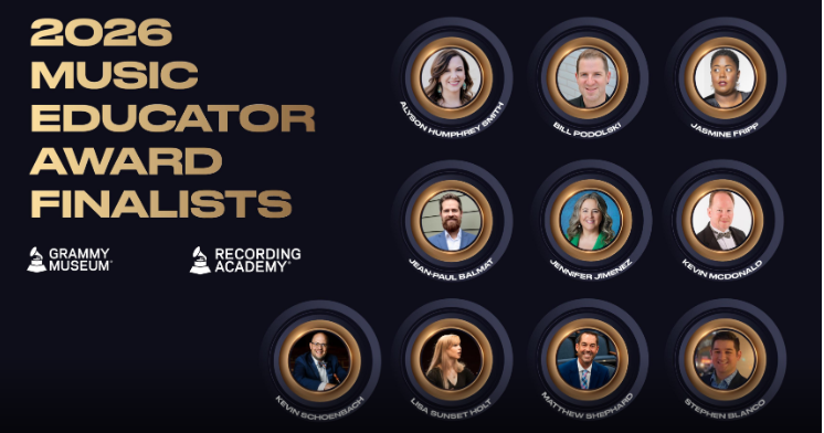 Music Educator award finalist