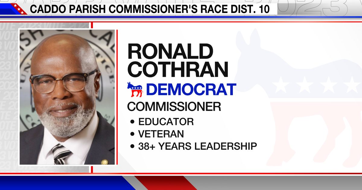 Ron Cothran Caddo Parish Commissioner District 10 - Ronald Cothran | Caddo Parish ...