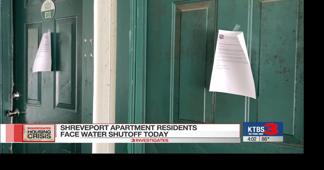 Shreveport cuts water at apartment complex over unpaid bills ...