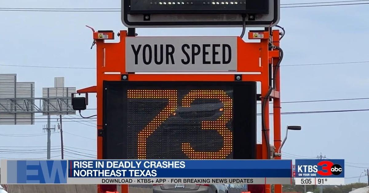 TxDOT reports sharp rise in fatal crashes across Northeast Texas