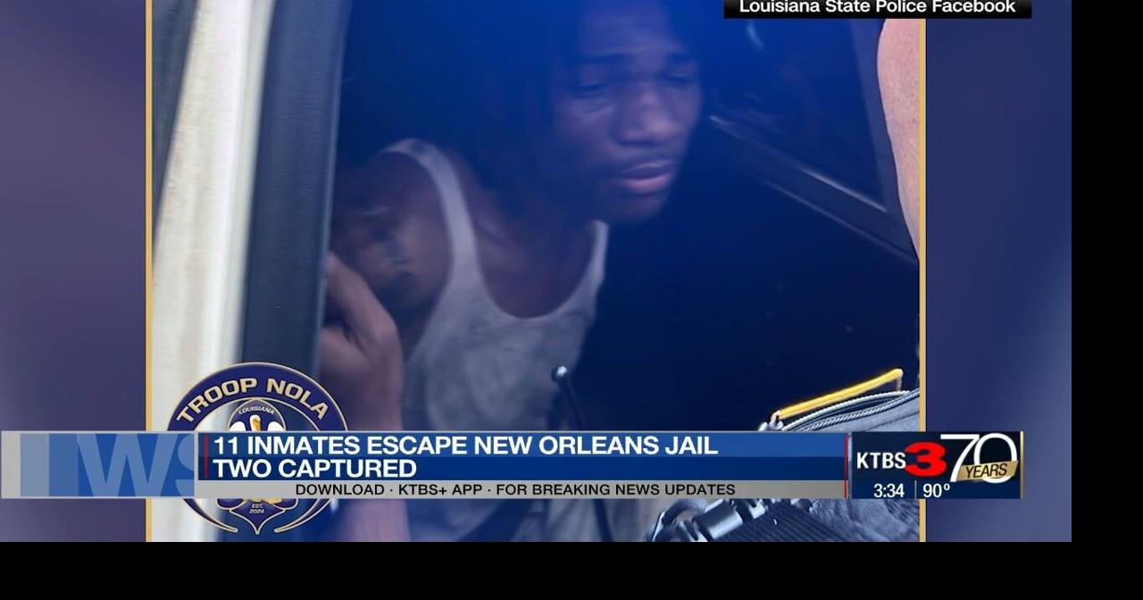 Second inmate caught in New Orleans jail escape | Louisiana | ktbs.com