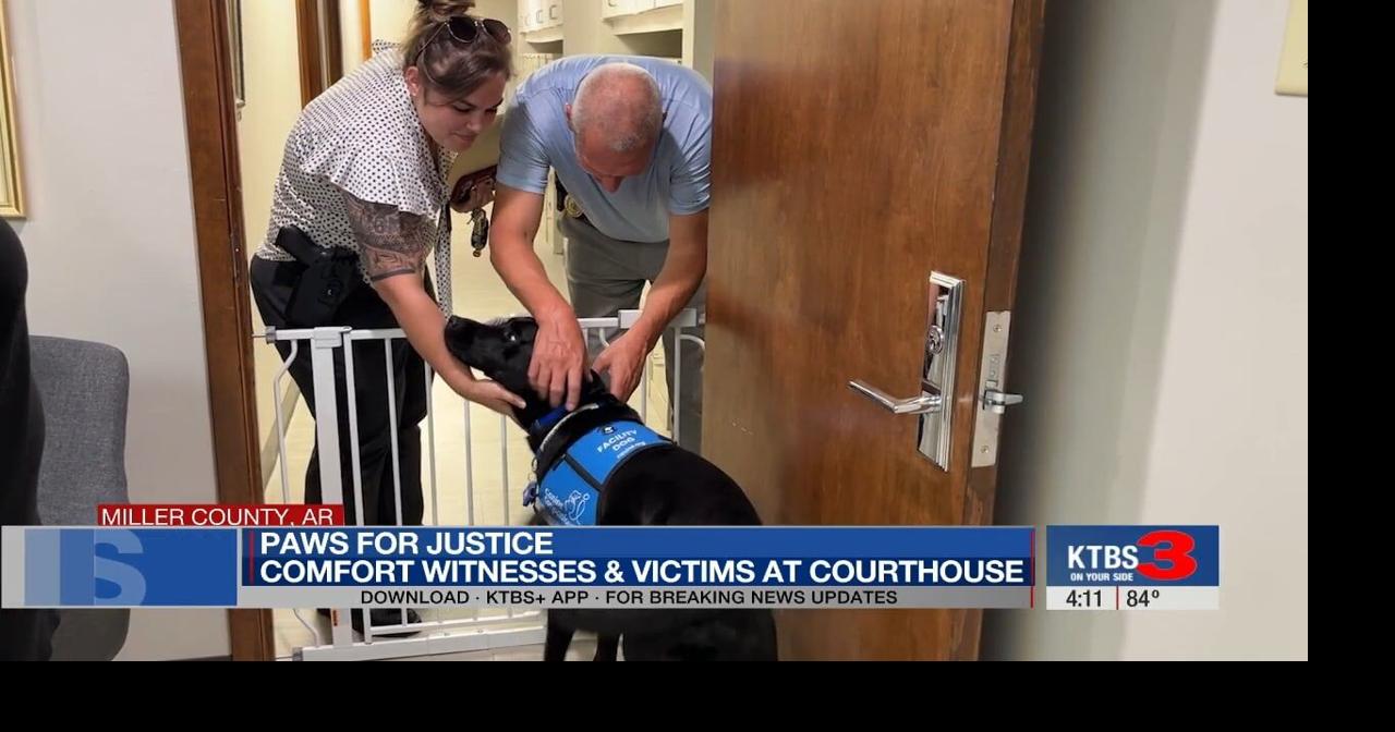 PAWS for Justice to comfort witnesses and victims at Miller Co. Courthouse
