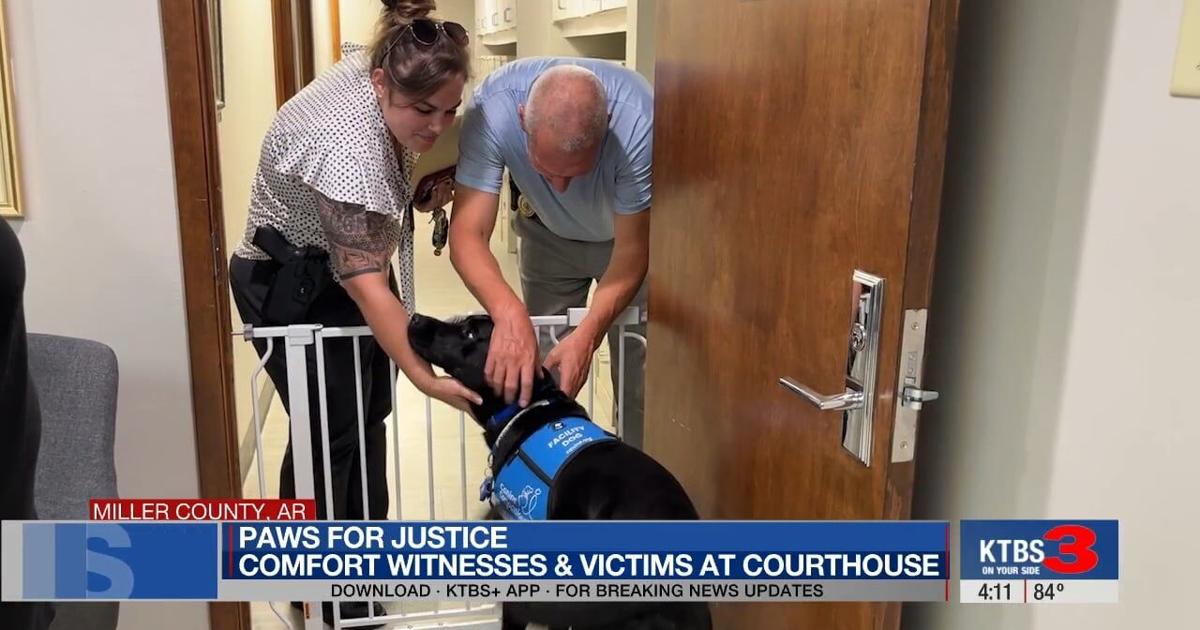 PAWS for Justice to comfort witnesses and victims at Miller Co. Courthouse