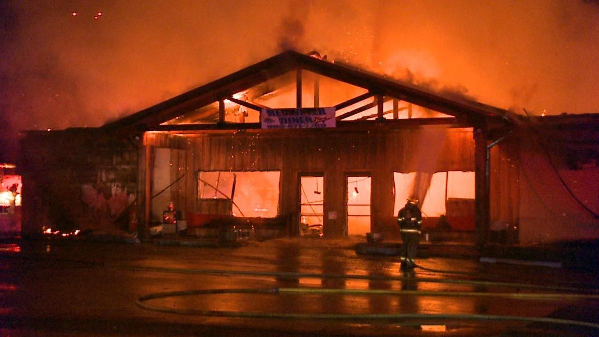 Firefighters battle Redwater restaurant fire East Texas