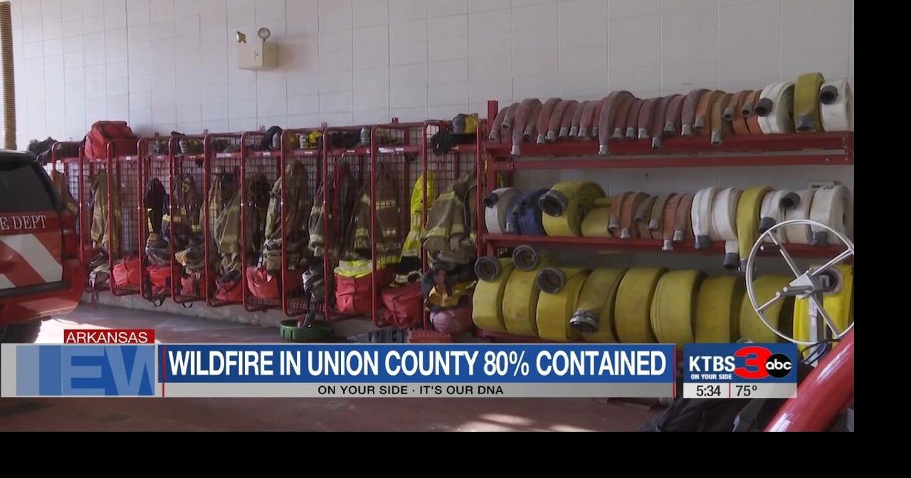 Pine Tree Road Fire in Union County 80% contained | Arkansas | ktbs.com