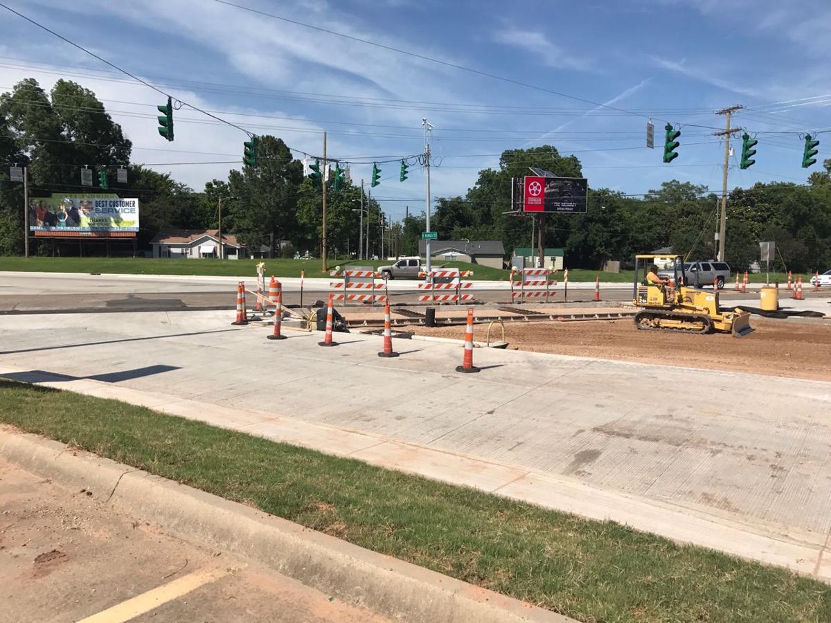 Construction at Kings Highway and Youree Drive entering final stages