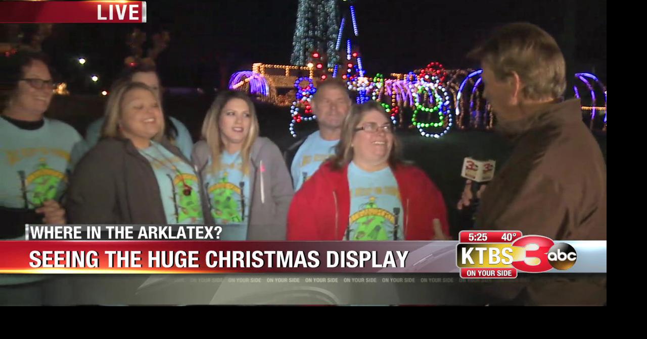 Rick Rowe's Where in the ArkLaTex Christmas lights in Logansport