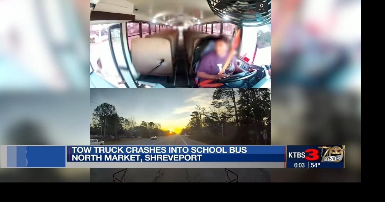 CPSB releases video of school bus crash | News | ktbs.com