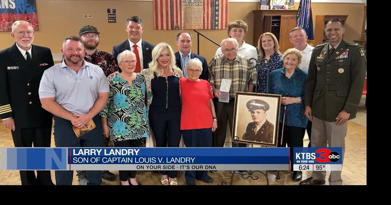 World War II veteran posthumously awarded Bronze Star Medal in Bossier City