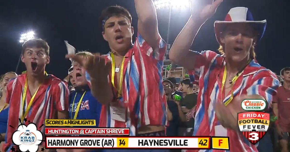 Huntington @ Captain Shreve | Friday Football Fever Highlights | ktbs.com