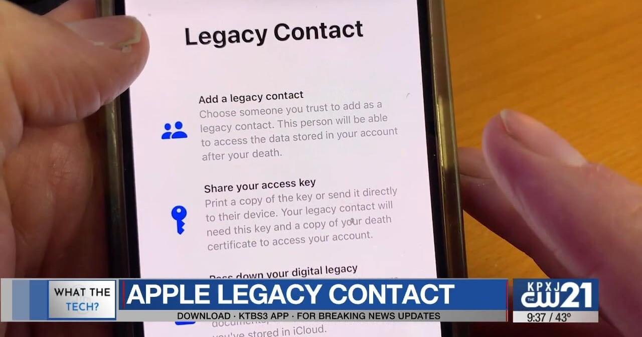 What the Tech? Apple legacy contact - Vimarsana News