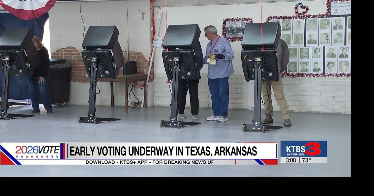 Texas, Arkansas early voting for primary election begins | Texarkana ...