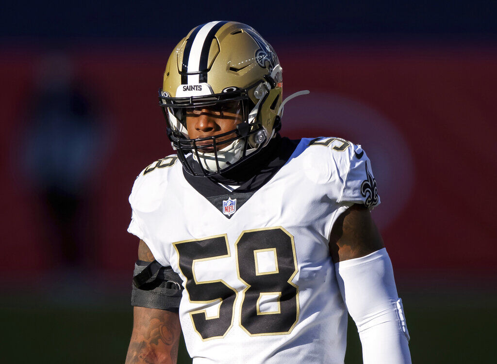 Former Saints LB Kwon Alexander moving well during Achilles recovery