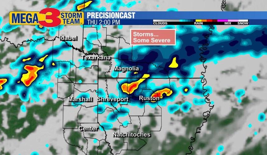 Moderate risk of severe storms on Thursday | | ktbs.com