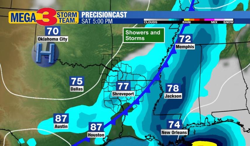 Cold front brings rain late this week | News | ktbs.com