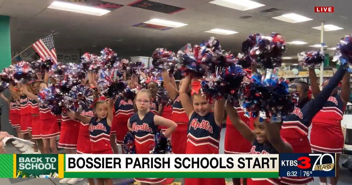 Students head back to class in Bossier Parish with fresh energy and new