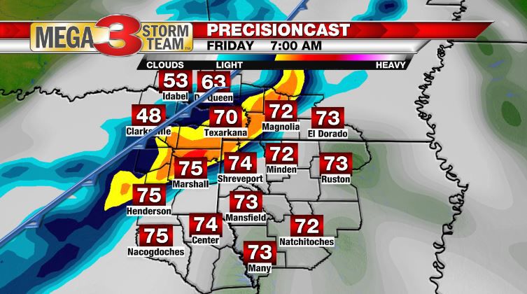 Big Weather Change Coming Friday | StormTeam 3 Weather | Ktbs.com