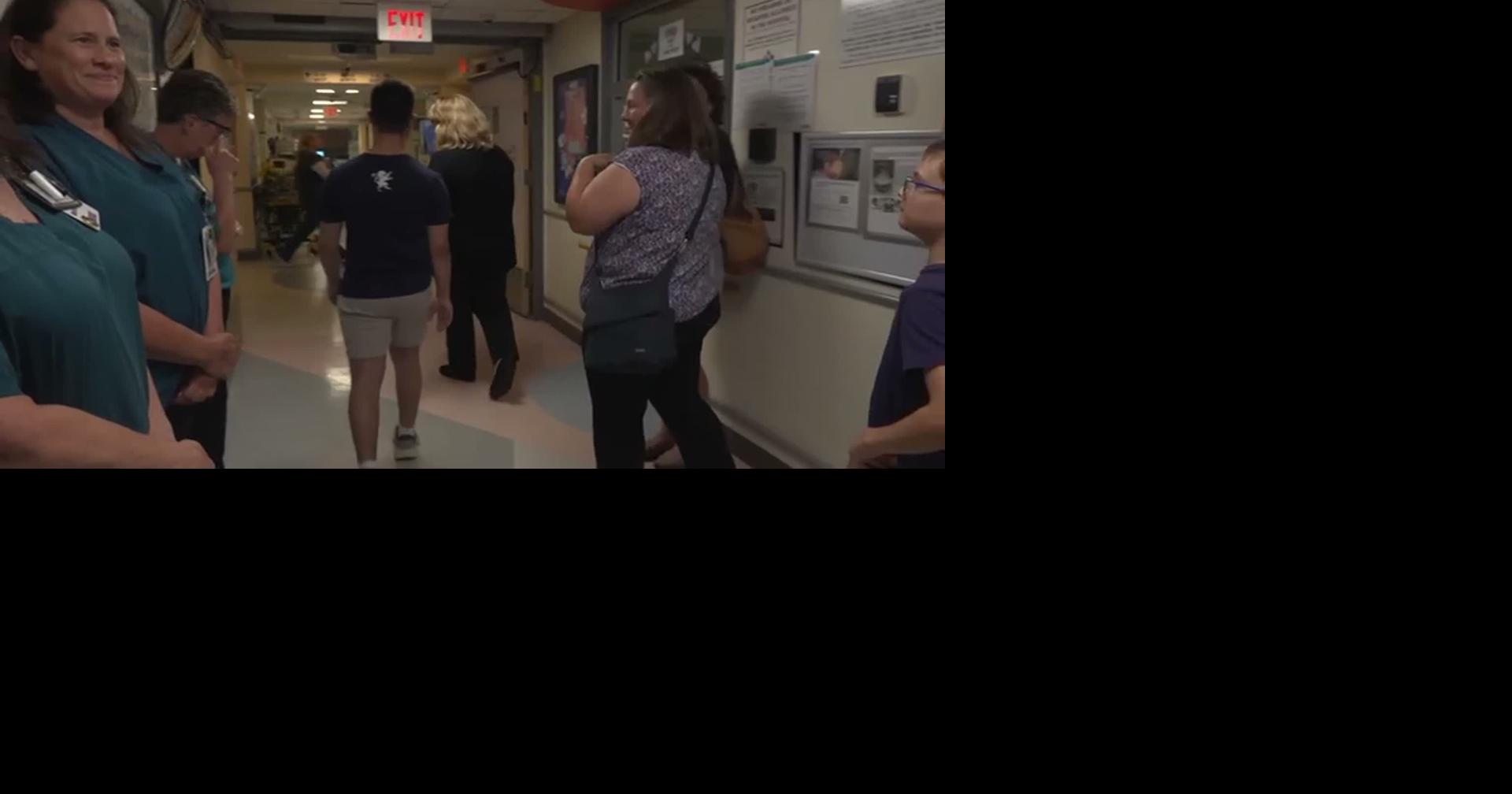 CT: FORMER NICU PATIENT REUNITES ON WAY TO COLLEGE
