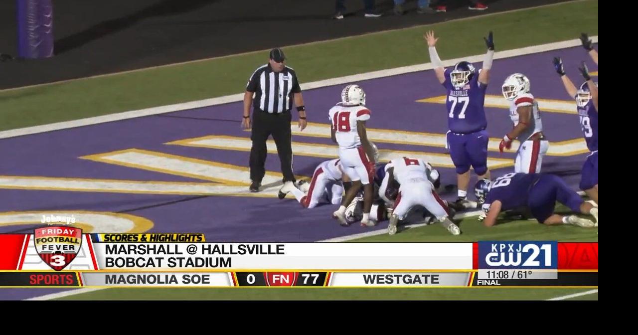 Marshall Hallsville Friday Football Fever Highlights