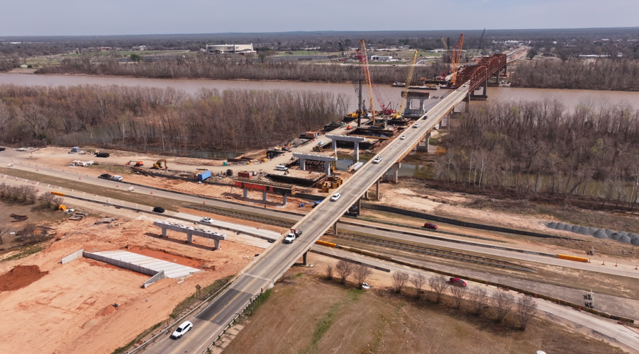 Road closures planned as Jimmie Davis Bridge construction continues ...