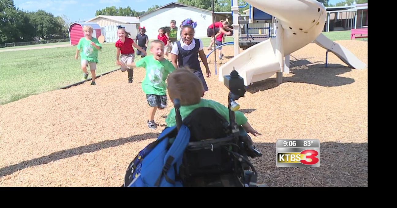 Caddo school raises money for playground equipment fit for ALL students