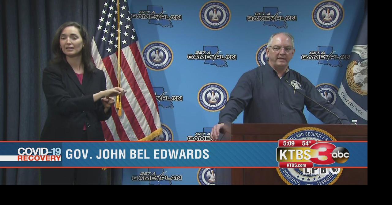 Governor Edwards announces guidelines for re-opening churches | | ktbs.com