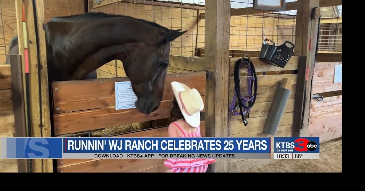 Runnin' WJ Ranch celebrates back to horse therapy classes, 25 years of riding