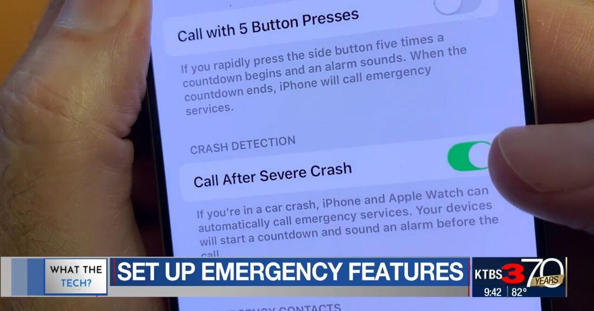 What the Tech: Set up emergency features | News What the Tech: Set up emergency features | News