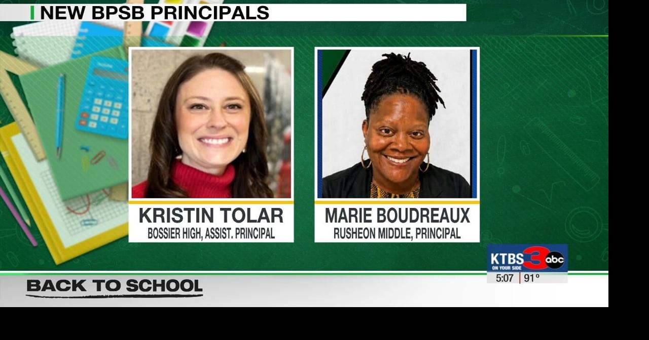 Bossier parish school board announces new leadership for bossier high and rusheon middle