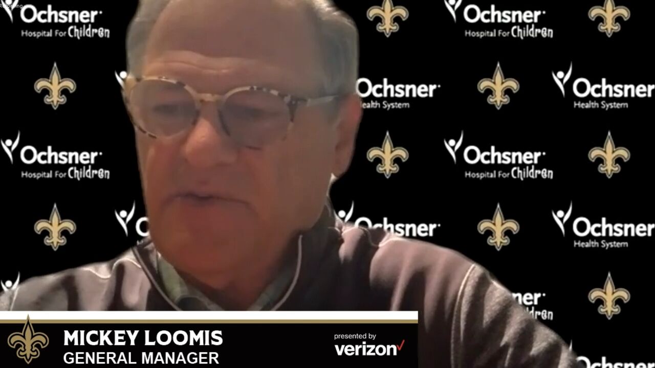 Saints GM Mickey Loomis 2020 Senior Bowl Interview