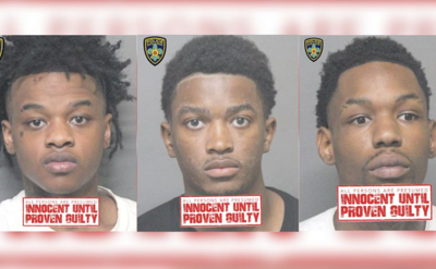 Marques Porch, Gregory Parker, and Derrick Curry
