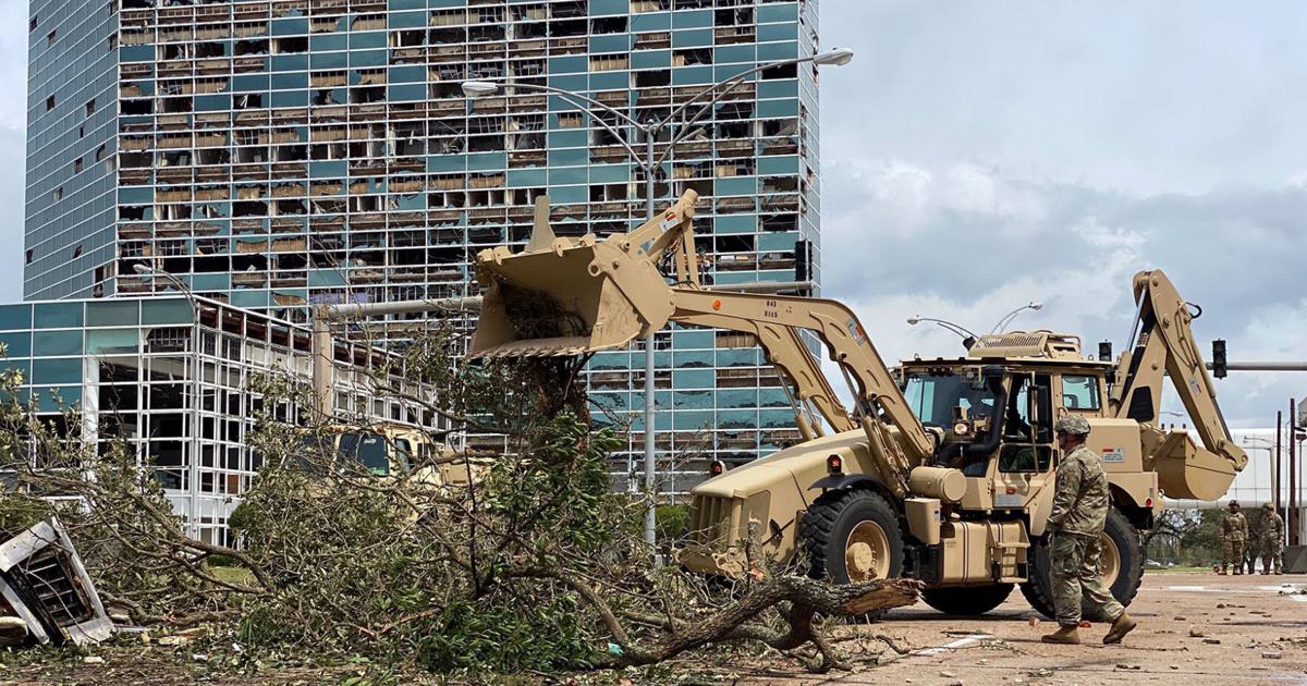 Iconic Lake Charles building still empty months after Laura News