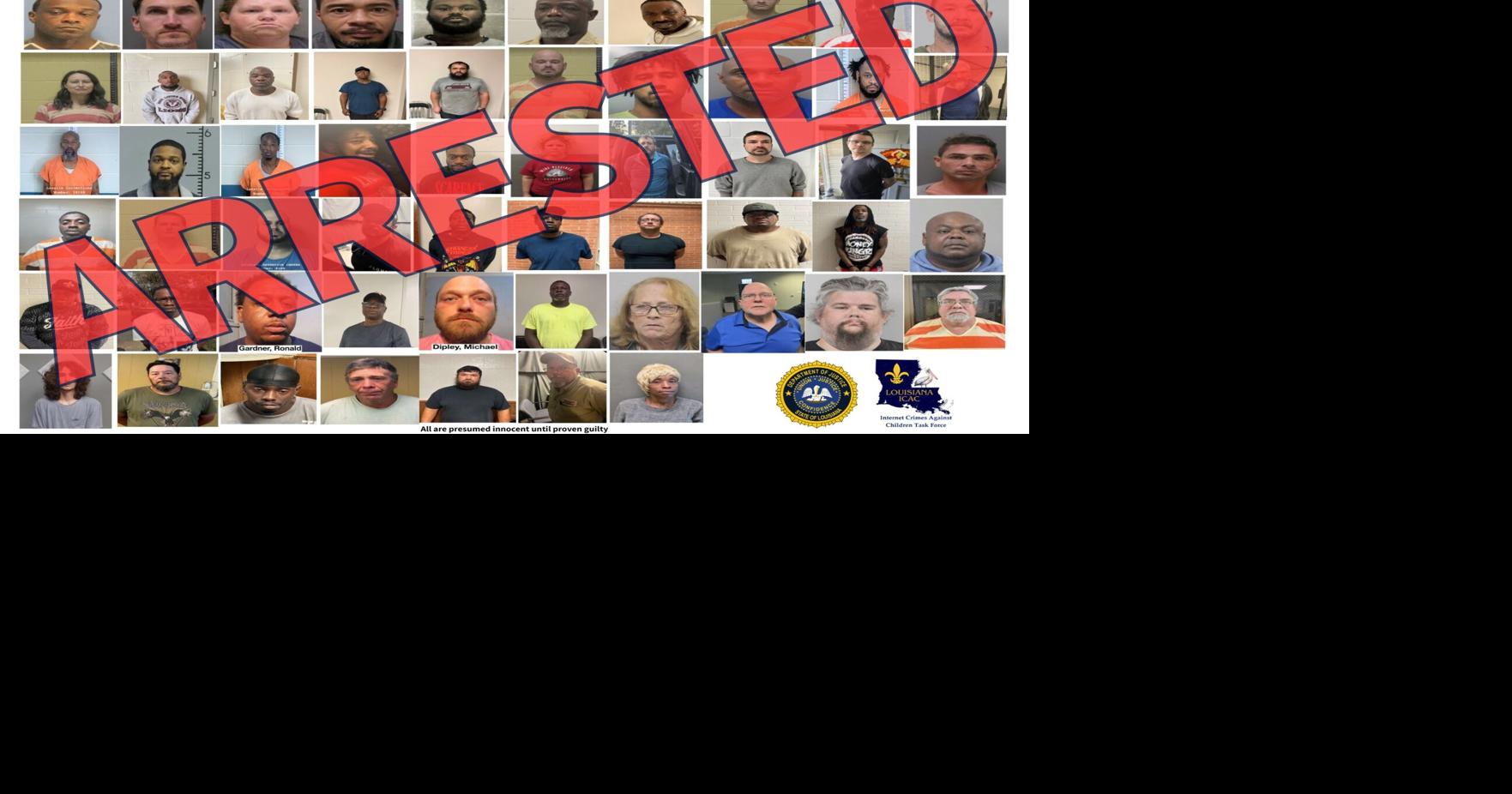 67 North Louisiana sex offenders arrested in 'Operation Access Denied'