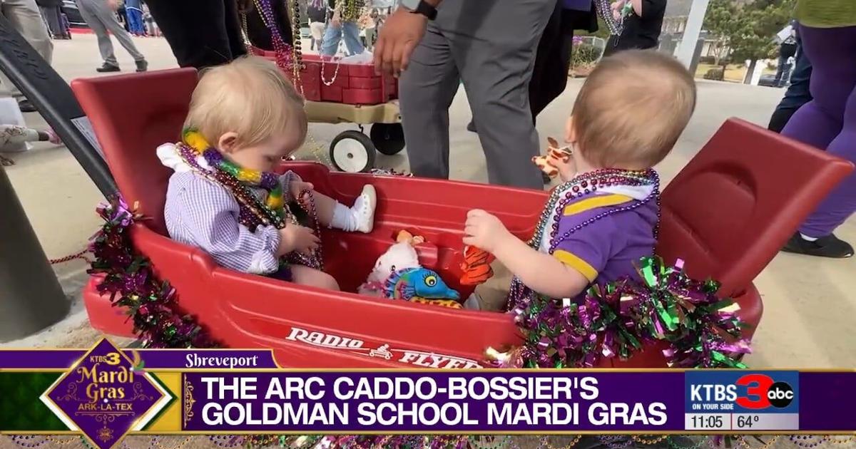 Mardi Gras krewes bring Fat Tuesday joy to Goldman School students