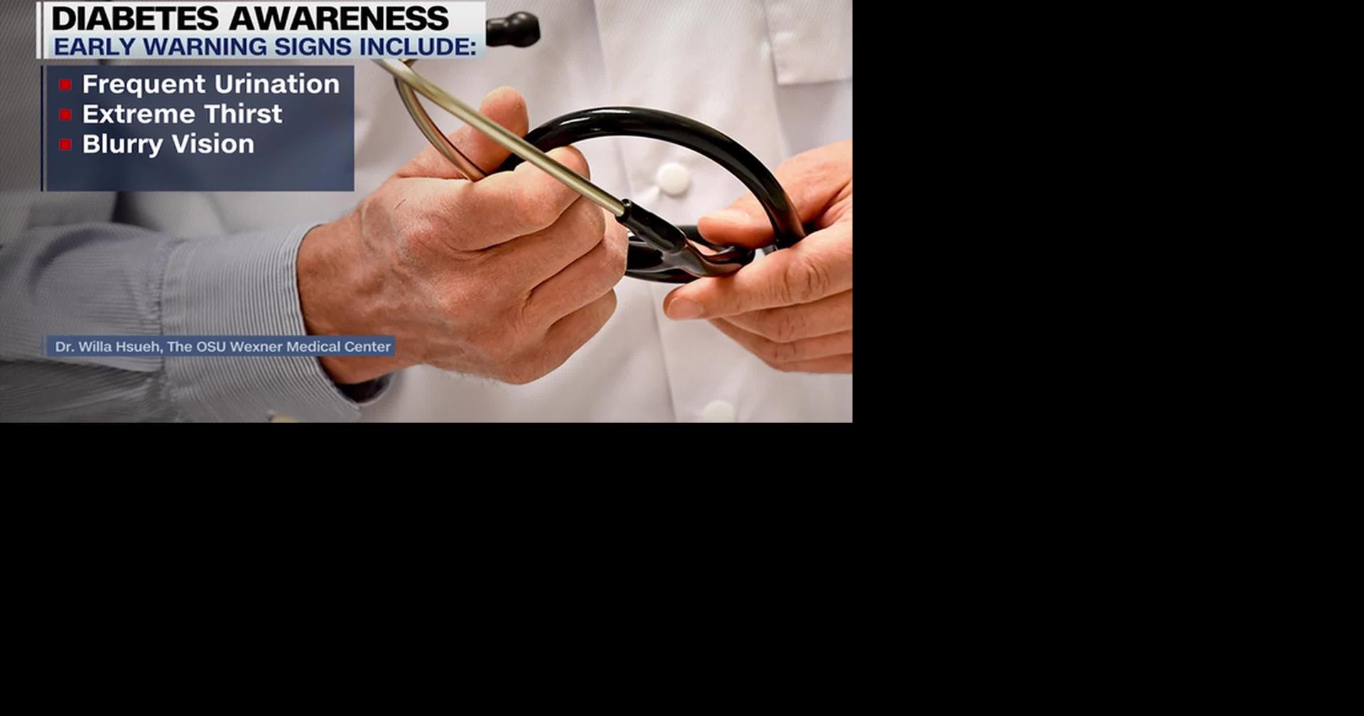 HEALTH MINUTE: KNOW THESE EARLY DIABETES SIGNS