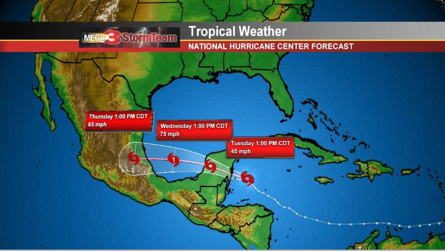 Tropical Storm Franklin takes aim at Mexico StormTeam 3 Weather