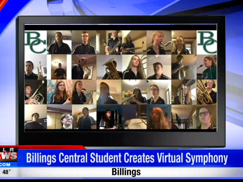 Billings Central Catholic High student creates virtual symphony