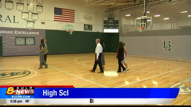 Billings Central Catholic High School Unveils New Gym Floor News