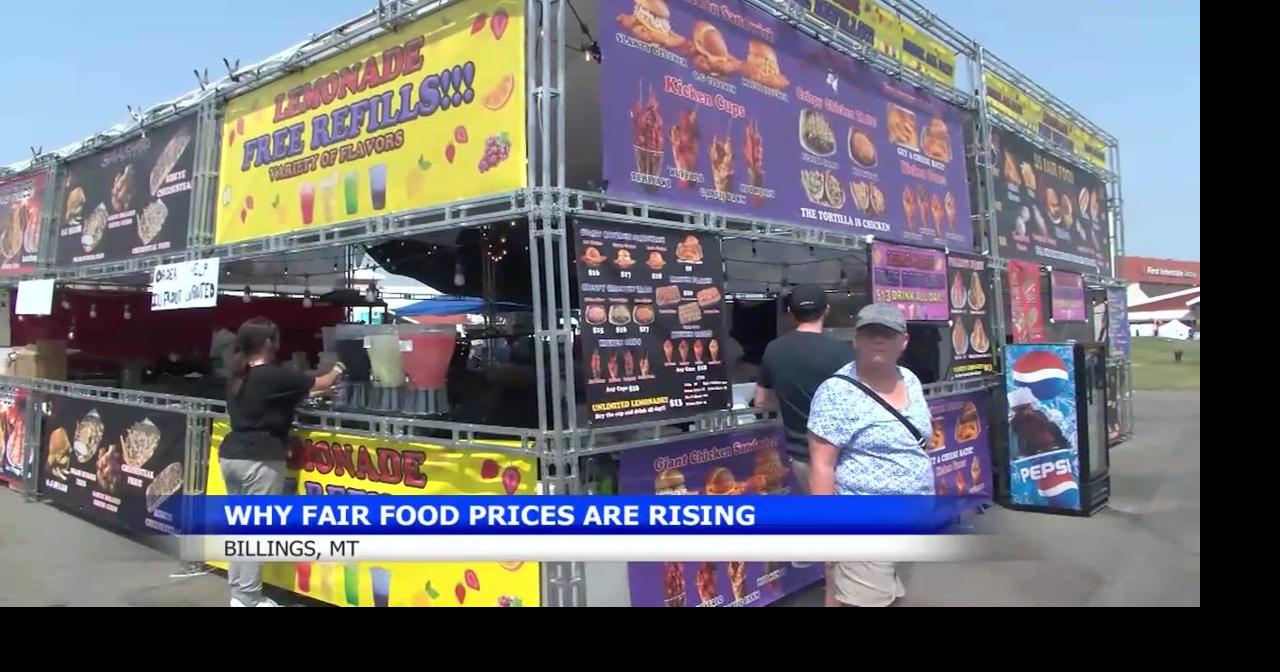 Fair food prices on the rise in Montana