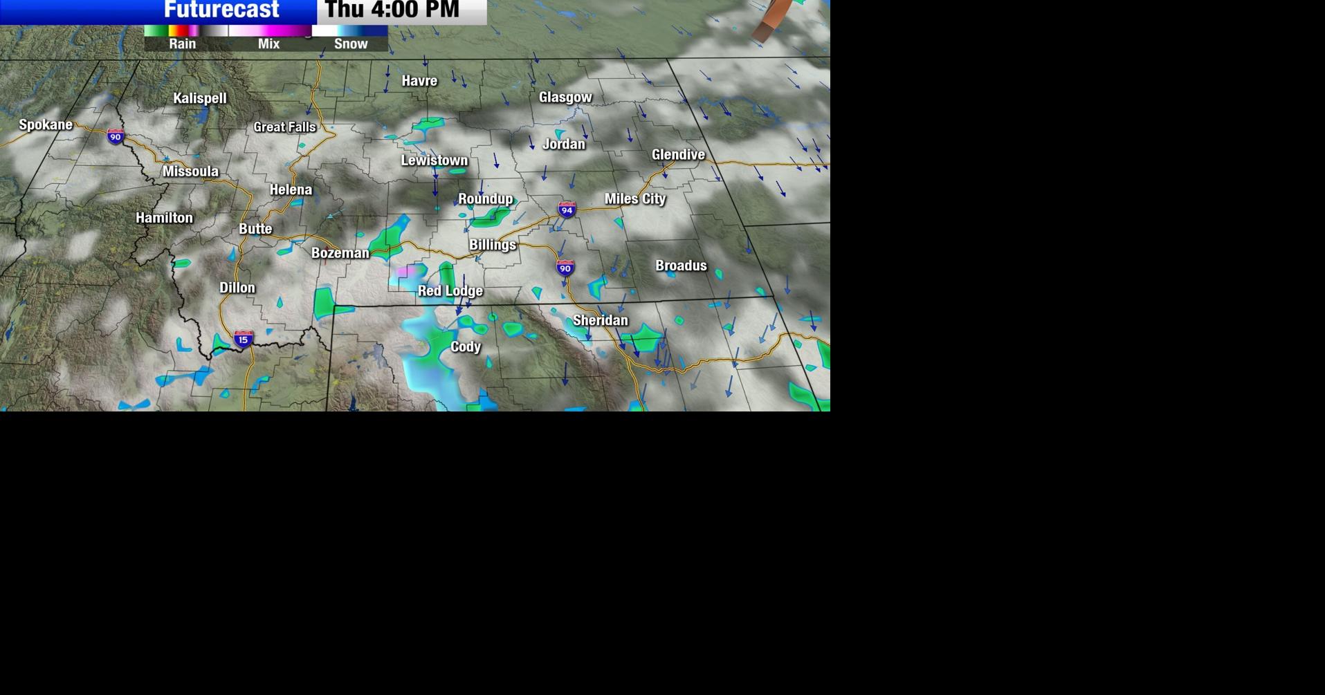 Weather turns around for most of Montana Thursday | Montana Weather ...